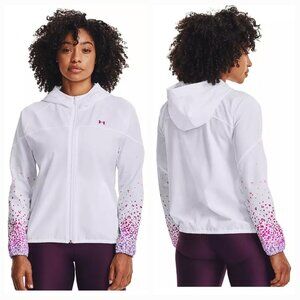Under Armour Women's Hooded Gradient Full Zip Jacket. Size M